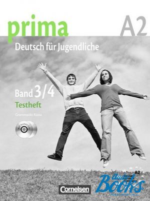 Book + cd "Prima-Deutsch fur Jugendliche 3/4 Testheft ()"