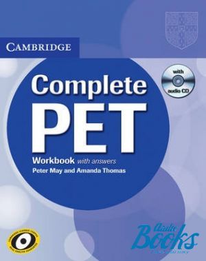 Book + cd "Complete PET: Workbook with answers and Audio CD (тетрадь / зошит)" - Emma Heyderman, Peter May