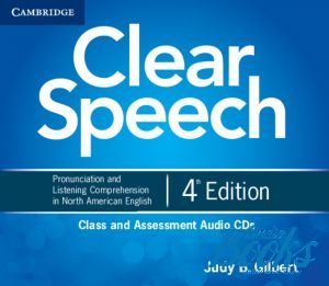 Book + cd "Clear Speech, 4 Edition" -  