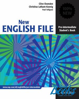 The book "New English File Pre-Intermediate: Students Book" - Clive Oxenden