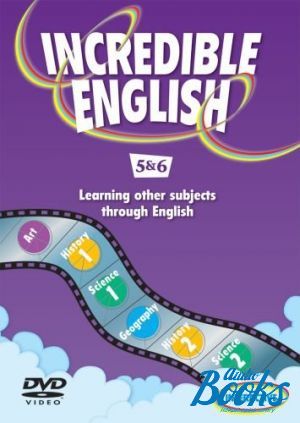 CD-ROM "Incredible English 5 and 6 DVD" - Peter Redpath