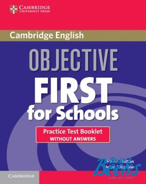 The book "Objective For Schools Practice Test Booklet without answers. First Third Edition "