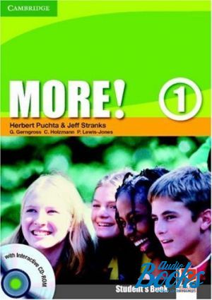 Book + cd "More! 1 Students Book with Interactive CD-ROM ( / )" - Peter Lewis-Jones, Christian Holzmann, Gunter Gerngross