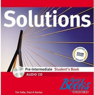 CD-ROM "Solutions Pre-Intermediate: Class Audio CDs(2)" - Tim Falla