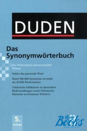 The book "Duden 8. Das Synonymworterbuch" -  