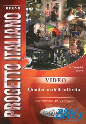 The book "Progetto Italiano Nuovo 2 Video Quaderno delle activita" - Fernando Marin