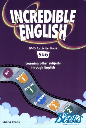 Book + cd "Incredible English 5 and 6 DVD Activity Book" - Shona Evans