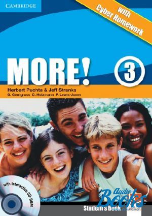  +  "More! 3 Students Book with Interactive CD-ROM with Cyber Homework ( / )" - Herbert Puchta, Jeff Stranks, Gunter Gerngross