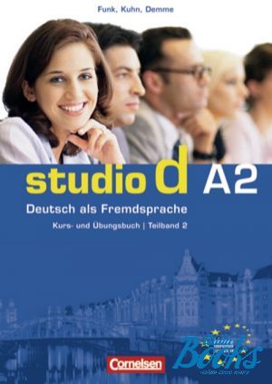  +  "Studio d A2 Teil 2. 7-12 Kursbuch und Ubungsbuch (  )" -  