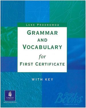 The book "Grammar and Vocabulary First Certificate with key Student´s Book" - Luke Prodromou