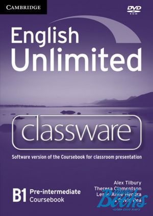  "English Unlimited Pre-intermediate Class CD" - Ben Goldstein, Doff Adrian , Tilbury Alex 