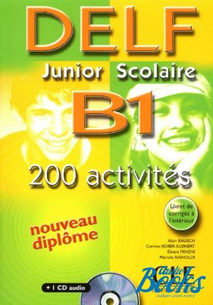 Book + cd "DELF Junior scolaire B1 Livre + corriges + transcriptios" -  -