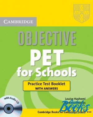 Book + cd "Objective PET Practice Test Booklet with Audio CD" - Barbara Thomas, Louise Hashemi