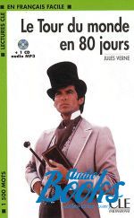  +  "Niveau 3 Le Toure du monde en 80 jours Livre+CD" - Jules Verne