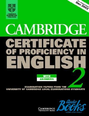 The book "Certificate of Proficiency in English 2 Self-study Pack" - Cambridge ESOL