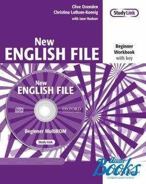 Book + cd "New English File Beginner: Workbook with Answer Booklet and MultiROM Pack" - Clive Oxenden