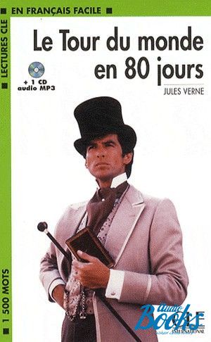 Book + cd "Niveau 3 Le Toure du monde en 80 jours Livre+CD" - Jules Verne