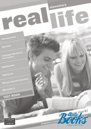 Book + cd "Real Life Elementary Test Book and CD" - Sarah Cunningham, Peter Moor