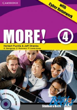  +  "More! 4 Students Book with Interactive CD-ROM with Cyber Homework ( / )" - Herbert Puchta, Jeff Stranks, Gunter Gerngross