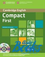 книга + диск "Compact First: Workbook with answers and Audio CD (тетрадь / зошит)" - Emma Heyderman