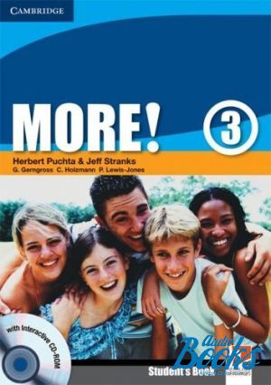 Book + cd "More! 3 Students Book with Interactive CD-ROM ( / )" - Peter Lewis-Jones, Christian Holzmann, Gunter Gerngross