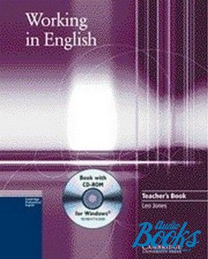 Book + cd "Working in English Teachers Book Pack with CD" - Leo Jones