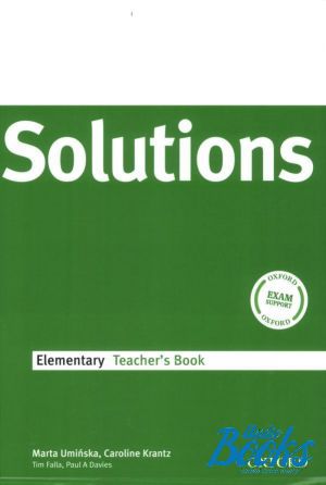 The book "Solutions Elementary: Teachers Book (  )" -  