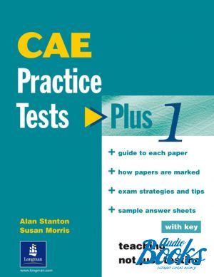 The book "CAE Practice Test Plus 1 with key" -  