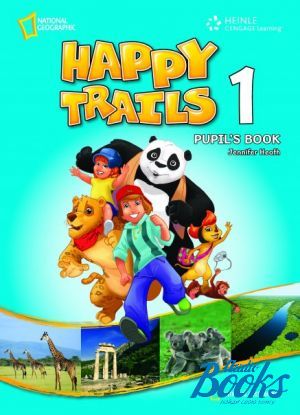 The book "Happy Trails 1 Pupils Book with overprint Key" - Heath Jennifer