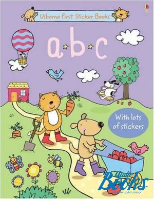 The book "ABC Sticker Book" - Stacey Lamb