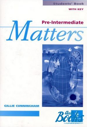 The book "Matters Pre-Intermediate Student´s Book with key" - Gillie Cunningham