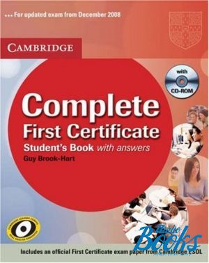 книга + диск "Complete First Certificate Students Book with answers with CD-ROM" - Guy Brook-Hart