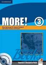  +  "More! 3 Teachers Resource Pack with Testbuilder CD-ROM" - Herbert Puchta