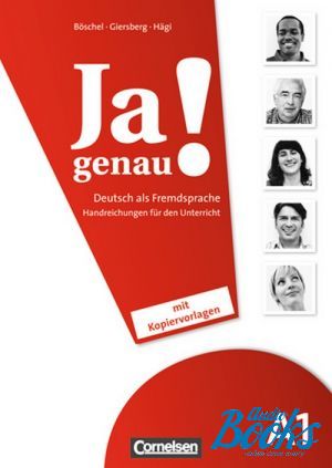 The book "Ja genau! A1 Handbuch fur den Unterricht" -  