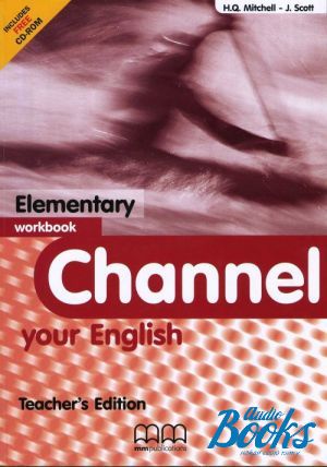 The book "On Channel TV Elementary Activity Book" - . . 