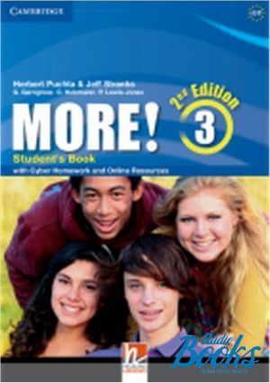 The book "More! 3 Second Edition: Students Book with Cyber Homework & Online Resources ( / )" - Herbert Puchta, Jeff Stranks, Gunter Gerngross