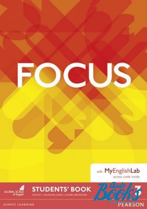 The book " Focus 3 Student´s Book with MyEnglishLab      " - Daniel Brayshaw, Vaughan Jones, Sue Kay