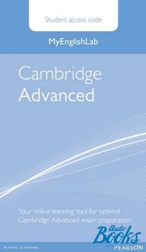 The book " MyEnglishLab Cambridge Advanced Standalone Student´s Access, 1 Edition      "