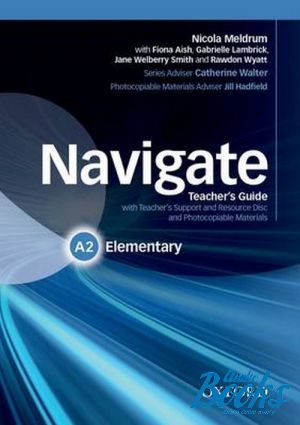 Book + cd "Navigate Elementary A2 Teacher´s Book with Teacher´s Resource Disc" - Catherine Walter,  , Gabrielle Lambrick