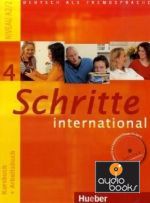 Silke Hilpert - Schritte International 4 Kursbuch+Arbeitsbuch (книга + диск)