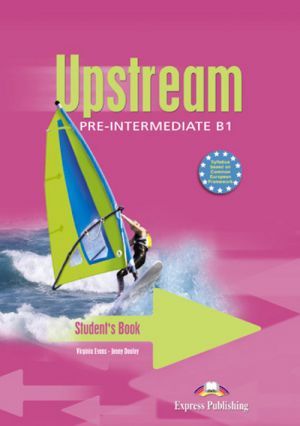The book "Upstream pre-intermediate Students book" - Virginia Evans, Jenny Dooley