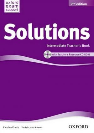Book + cd "New Solutions Intermediate Second edition: Teacher´s Book and CD-ROM (  )" - Caroline Krantz, Paul A. Davies, Tim Falla