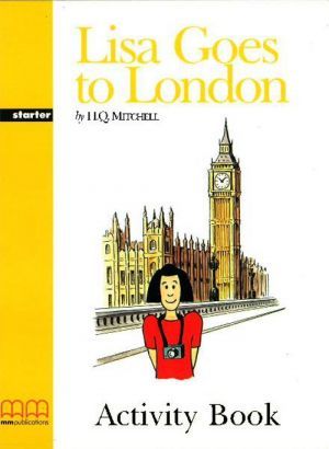 The book "Lisa goes to London Activity Book ( )"