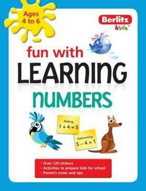 The book "Berlitz language: Fun with Learning: Numbers (4-6 Years)"