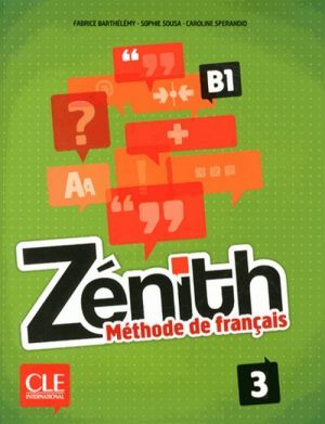 Book + cd "Zenith 3 Livre de L´eleve ()" - Sophie Corbeau