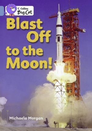 The book "Blast off to the Moon!" -  