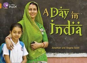 The book "A Day in India ()" -  , Angela Scott