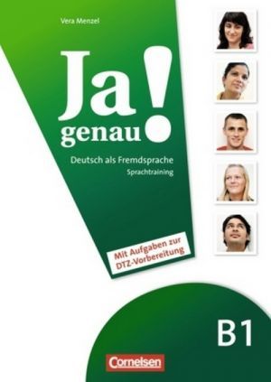 The book "Ja genau! B1 Sprachtraining DaZ mit Differenzierungsmaterial" - Vera Mensel