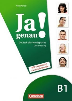 The book "Ja genau! B1 Sprachtraining mit Extraseiten Zur Landeskunde" - Vera Mensel