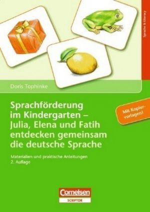 The book "Sprachforderung im Kindergarten" -  